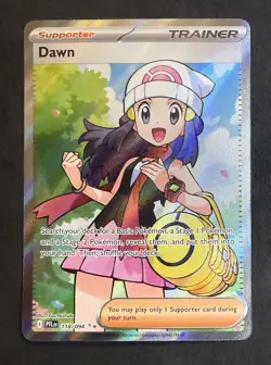 🔥 Dawn 118/094 ME02: Phantasmal Flames Ultra Rare Full Art Pokemon TCG 🔥 - Image 1
