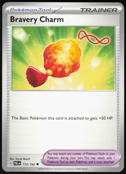 Bravery Charm 173/193 Uncommon Paldea Evolved Pokemon Near Mint - Image 1