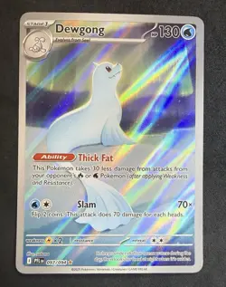 🔥 Dewgong 097/094 Illustration Rare ME02: Phantasmal Flames NM Pokemon TCG 🔥 - Image 1