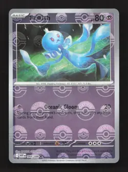 Frillish 044/086 Common White Flare Pokemon Poke Ball Near Mint - Image 1