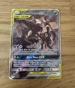 Pokemon TCG Umbreon & Darkrai GX SM241 SM TAG TEAM Promo Holo EN - Image 1
