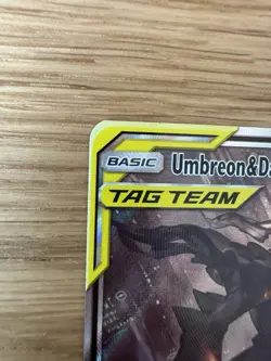 Pokemon TCG Umbreon & Darkrai GX SM241 SM TAG TEAM Promo Holo EN - Image 2