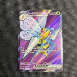 Beedrill ex 98/86 Full Art Double Ultra Rare Pokemon Chaos Rising ME04 NM - Image 1