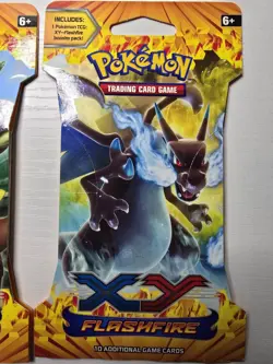 Lot of 3 XY Flashfire Sleeved Booster Packs! M Charizard X Blister Pokemon NM! - Image 4