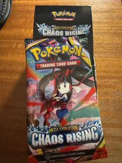 Pokemon TCG Chaos Rising 7x Booster Packs Factory Sealed Pristine 💎 Trusted ✅ - Image 1