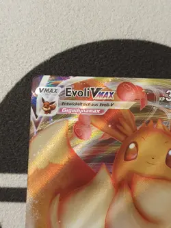 Pokemon Karte Evoli Vmax SWSH087 Black Star Promo Deutsch Pokemon Alt Full Art - Image 3