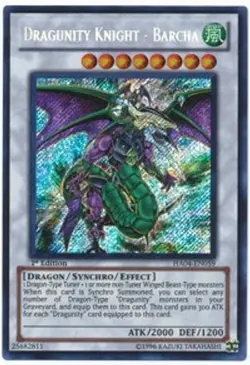 Dragunity Knight - Barcha - Unlimited Hidden Arsenal 4 MP YuGiOh - Image 1