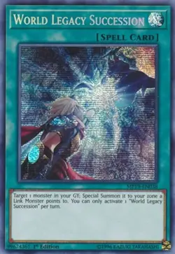 World Legacy Succession - 1st Edit 2019 Gold Sarcophagus Tin Mega Pack NM YuGiOh - Image 1