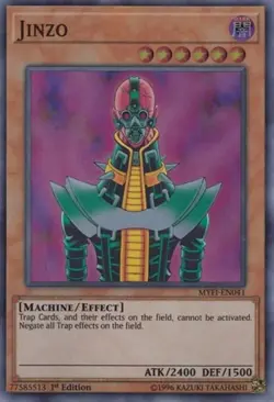 Jinzo - 1st Edition Mystic Fighters MP YuGiOh - Image 1