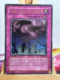 Ruf Der Gejagten PSV-G012 1st Edition Ultra Rare Deutsch VG YUGIOH - Image 1