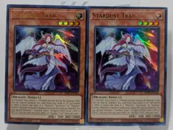 x2 YuGiOh! Stardust Trail - MP22-EN120 - Ultra Rare - 1st Edition - Image 1