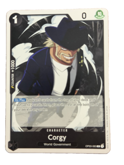 New: One Piece CCG Corgy OP03-083 Pillars of Strength Regular Common - Image 1