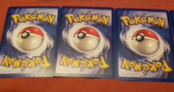 LP Pokemon TCG Base Set Lot 6 Cards dugtrio porygon weedle ghastly nidoran abra - Image 5
