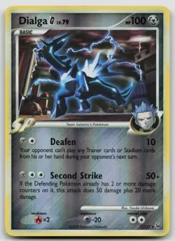 Dialga G (League Promo) 7/127 League & Championship Cards Pokemon Reverse LP - Image 1