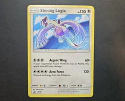 Shining Lugia SM82 Black Star Promo Holo Pokemon TCG Card NM - Image 1