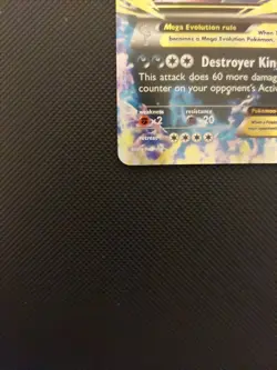 Pokemon TCG Mega M Tyranitar EX Holo Ultra Rare Card Ancient Origins 43/98 NM - Image 5