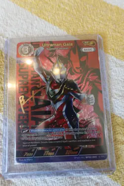 NEAR MINT Ultraman Gaia SP(01/05) BP02-005 Ultraman Trading Card Game - Image 1