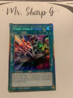 TOON-UMBLATTERN - 1. AUFLAGE TOCH-DE004 DEUTSCH Yu-Gi-Oh! CARD COLLECTOR RARE** - Image 2