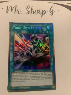 TOON-UMBLATTERN - 1. AUFLAGE TOCH-DE004 DEUTSCH Yu-Gi-Oh! CARD COLLECTOR RARE** - Image 3