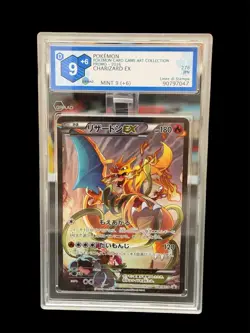 Charizard EX 276/XY-P Promo Pokemon Card Game Art Collection GRAAD 9+6 Japanese - Image 1