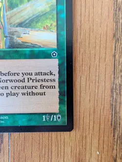 Magic The Gathering NORWOOD PRIESTESS PORTAL SECOND AGE NM Beautiful Card!! - Image 4