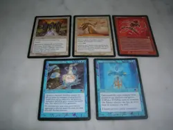 MTG - FLAGELLO dieci cards (8 RARE + 1 NC + 1 Comune) leggere elenco ITA 2003 - Image 2
