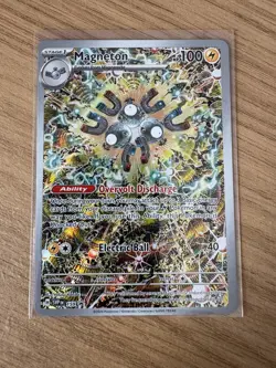 Pokemon TCG Card Magneton SVP159 Surging Sparks ETB Promo Holo - NM - Image 1