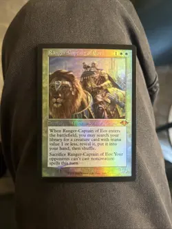 Magic the Gathering Ranger Captain of EOS Card Near Mint Condition Foil - Image 1