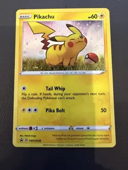 Pikachu SWSH039 SWSH: Sword & Shield Promo Cards Holo - Image 2