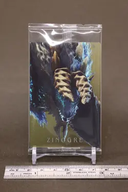 ZINOGRE Monster Hunter Wafer Card #26 Bandai Sealed TCG 20th Anniversary b - Image 2