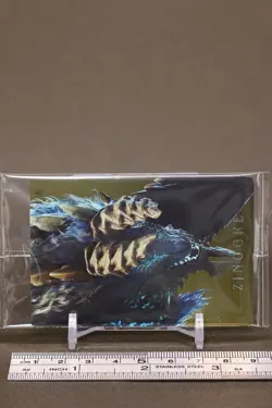 ZINOGRE Monster Hunter Wafer Card #26 Bandai Sealed TCG 20th Anniversary b - Image 3