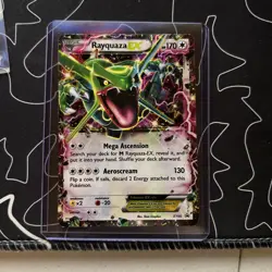 Pokemon TCG Rayquaza EX XY66 Black Star Promo Card MP - Image 2