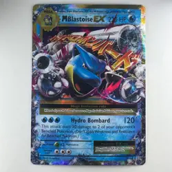 Pokemon M Blastoise EX 22/108 XY Evolutions Ultra Rare MP Holo Card US SELLER - Image 1