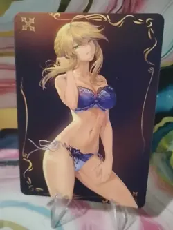 Goddess Double Sided Artoria Pendragon Fate/ Grand Order Trading Card - Image 2