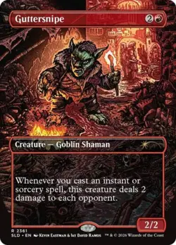 Guttersnipe (2361) -Foil Near Mint MTG Secret Lair - Image 1