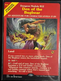Den of the Bugbear (Dungeon Module) - Adventures in the Forgotten Realms - Image 1