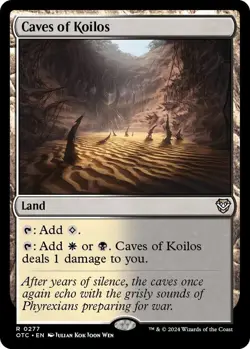 MTG - Caves of Koilos - TDC 0348 - Tarkir Dragonstorm - Rare - Magic - Image 1