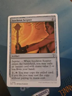 Mtg Isochron Scepter (White Border) Mystery Booster 2 - Small Seller 🐱 - Image 1