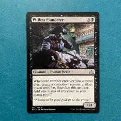MTG NM: Pitiless Plunderer - Rivals of Ixalan (RIX), Regular, English - Image 1