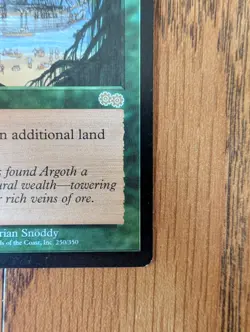 Magic The Gathering EXPLORATION URZA'S SAGA (1998) Enchantment Nice Condition - Image 4
