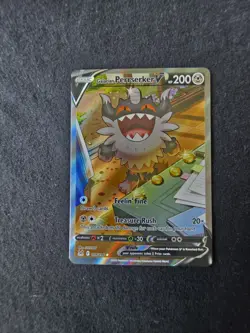 Pokemon TCG Galarian Perrserker V 184/196 Lost Origin Ultra Rare Full Art Holo - Image 1
