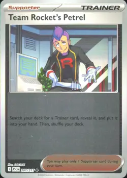 Team Rocket's Petrel ME: Ascended Heroes 207/217 NM - Pokemon TCG - Image 1