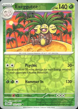 Exeggutor SV: Scarlet & Violet 151 103/165 NM - Pokemon TCG - Image 1