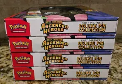 4 - Pokemon Mega Evolution Ascended Heroes First Partners Deluxe Pin Collection - Image 4