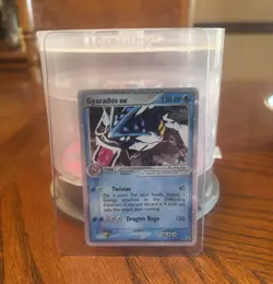 POKEMON GYRADOS EX FIRERED & LEAFGREEN HOLO DAMAGED - Image 1