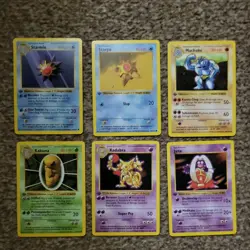 Pokemon 1999 Base Set 1st edition Shadowless Bundle Cards NM-LP Condition - Image 1