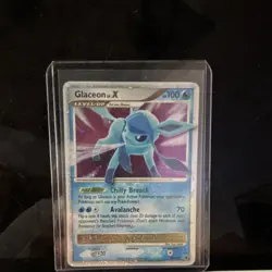 Pokemon Glaceon LV.X 98/100 Majestic Dawn Holo Ultra Rare 100HP Ryo Ueda - Image 1