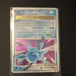 Pokemon Glaceon LV.X 98/100 Majestic Dawn Holo Ultra Rare 100HP Ryo Ueda - Image 3