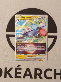Pokemon Karte Magnezone VStar 057/196 Schwert & Schild Set Deutsch Pokemon - Image 2