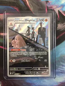 Pokemon TCG Team Rocket’s Dugtrio 239/217 Ascended Heroes IR NM - Image 1